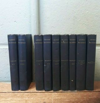 Of Fancy And Imagination By George Macdonald 1884.  1 - 10 Excluding Vol 2 B3