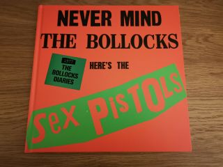 The Sex Pistols 1977 The Bollocks Diaries Signed By John Lydon 1st Hardback