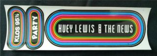 Huey Lewis & The News Klos 95.  5 Vintage 80 
