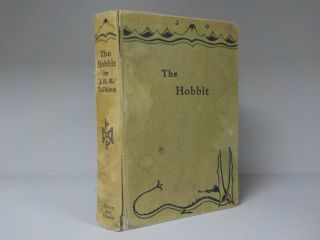 J.  R.  R.  Tolkien - The Hobbit - 1st Edition 7th Impression - 1955 (id:781)