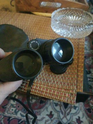 Vintage Powerhouse Binoculars 1X With Covers And Case,  made in Italy 5