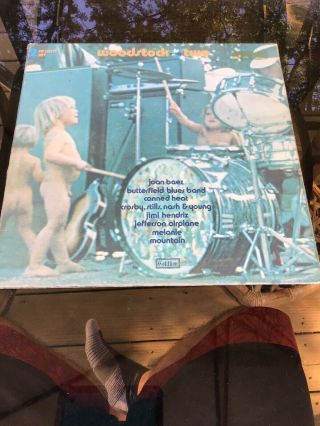 Woodstock Two Vintage Vinyl 2 Record Set Album Lp Cotillion Sd 2 - 400