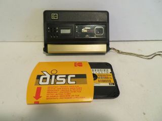 Vintage Kodak Disc 8000 Portable Camera With Film One In One Out