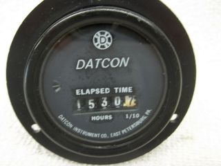 Vtg Datcon,  Elapsed - Time,  Hour Meter/gauge