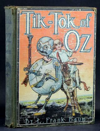 1914 Tik Tok Of Oz L Frank Baum Reilly & Lee John Neill Illustrated Nome King