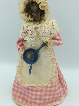 Haunted Creepy Vintage Scary Vessel Shriveled Apple Head Doll
