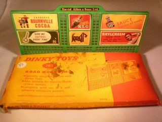 Vintage Dinky Toys Hornby Dublo Boxed Road Hoarding