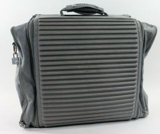 Mandarina Duck Vintage Gray Suitcase