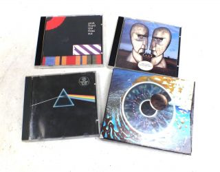 Bundle Of 4 Vintage Pink Floyd Cds Albums Dark Side Of The Moon Final Cut - S89