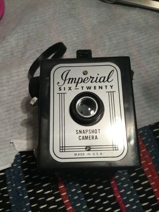 Vintage Imperial Six - Twenty Snapshot Camera 6 - 20 Film Not Snap Shot Vtg