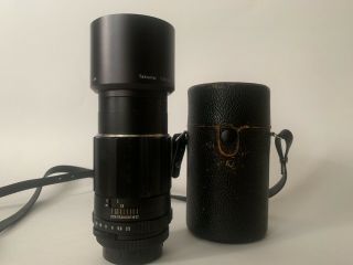 PENTAX ASAHI - Takumar 135mm f/3.  5 Vintage Camera Lens M42 W/ CASE & FILTER 2
