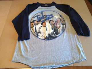 The Tubes Vintage Concert T - Shirt.  1982 San Jose,  Ca.  Baseball Jersey Shirt.  S