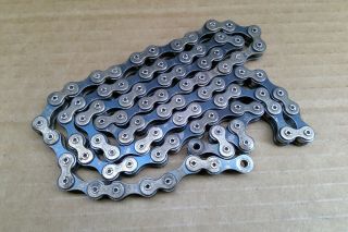 Antique Vintage Did Skip Tooth Bicycle Chain Diamond 1 " Pitch Chain 42 " 015
