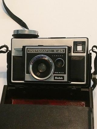 Vintage (1970) Kodak Instamatic X - 45 Camera Made In The Usa