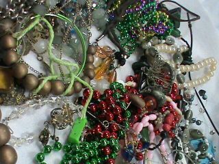 Vintage Costume Junk Jewelry for repair parts or crafts 4
