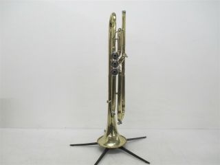 Pan American Vintage Trumpet sn 271812 w/ Bach 7C Mouthpiece,  Stand,  & Case 5