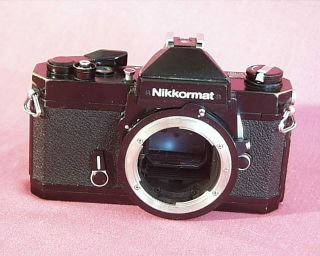 Nikkormat Ft2 Body By Nikon,  Repair Or Use.  Black Body Only