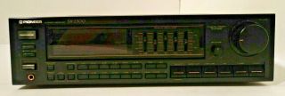 Vintage Pioneer Stereo Receiver Sx - 2300 With 5 Band Graphic Equalizer