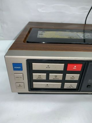 Vintage 1984 Quasar - Top Load - Video Cassette Recorder VH5041XW 3