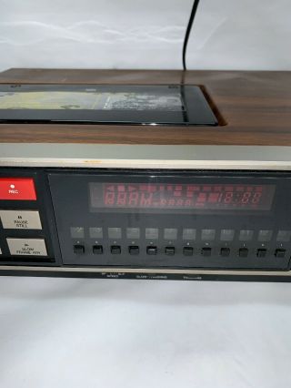 Vintage 1984 Quasar - Top Load - Video Cassette Recorder VH5041XW 4