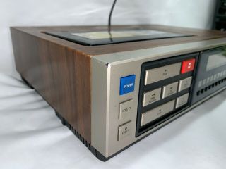 Vintage 1984 Quasar - Top Load - Video Cassette Recorder VH5041XW 8