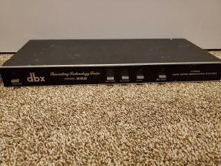 Vintage Dbx Model 222 Type Ii Tape Noise Reduction System Guaranteed