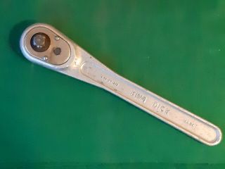 Vintage King Dick Alloy Body 1/2 Inch Drive Ratchet