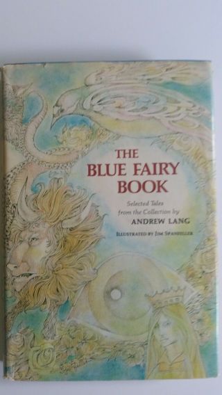The Blue Fairy Book Selected Tales Andrew Lang Book Club Edition Junior Deluxe