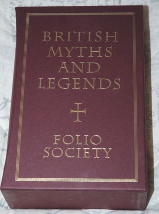 British Myths And Legends,  Folio Society 3 Volume Set,  In Presentation Slipcase