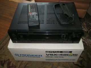 Pioneer Vsx - 4900s Audio/video Stereo Receiver W/remote
