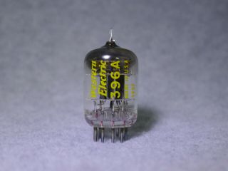 Western Electric 396a Vacuum Tube Square Getter From 1956