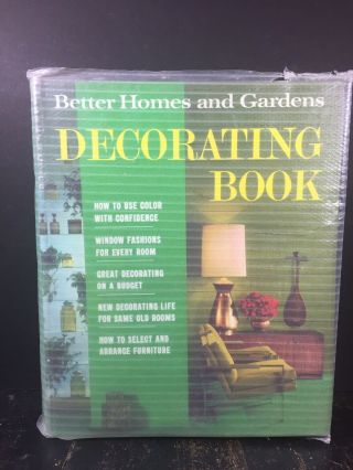 Better Homes And Gardens Decorating Book Vintage Binder Illustrated