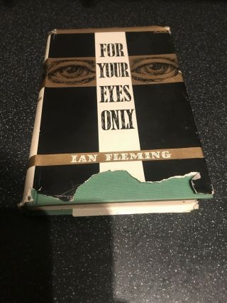 For Your Eyes Only James Bond Ian Fleming 1960 The Book Club