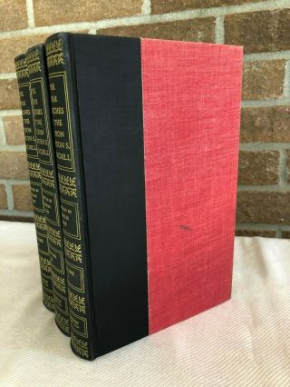 THE WAR SPEECHES OF THE RT.  HON.  WINSTON CHURCHILL,  1ST EDITION,  3 VOL COMPLETE 3