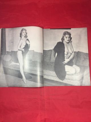 Vtg Leg - o - rama 1 1959 Elmer Batters Spicy Nude Girlie Risqué Heel Nylons Pinups 6