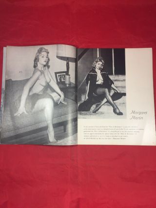 Vtg Leg - o - rama 1 1959 Elmer Batters Spicy Nude Girlie Risqué Heel Nylons Pinups 7