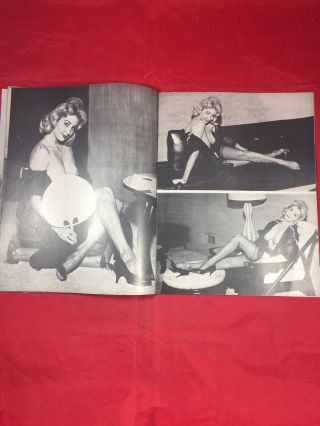 Vtg Leg - o - rama 1 1959 Elmer Batters Spicy Nude Girlie Risqué Heel Nylons Pinups 8