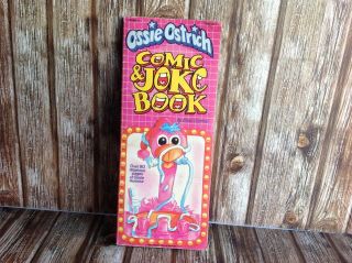 Ossie Ostrich Comic & Joke Book - Vintage - Hey Hey It 