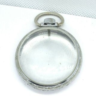 Vintage Illinois Watch Case Co.  Spartan 16s Pocket Watch Case Vg 49.  3 Mm