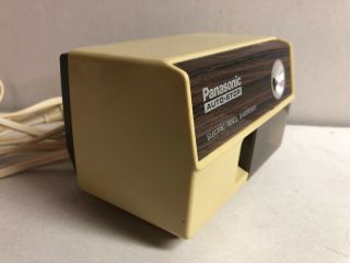 Vintage Panasonic KP - 110 Auto - Stop Electric Pencil Sharpener Made in Japan 5