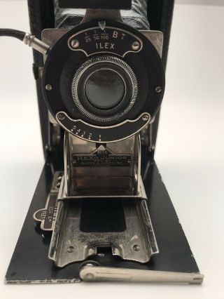 Kodak Rexo Junior 1a Burke & James Inc.  Antique Folding Camera Brownie Vintage