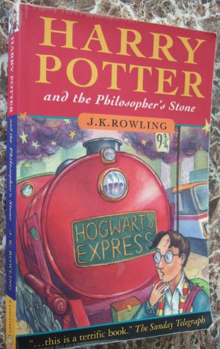First Pb Edition Harry Potter &the Philosopher/sorcerer 