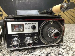 Vintage Midland 77 - 861 Portable Cb Radio