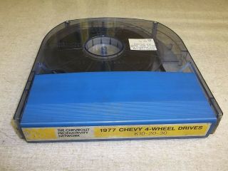 Technicolor 8mm Cartridge 1977 Chevy 4 - Wheel Drive Truck K10 - 20 - 30 2