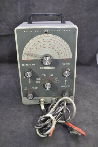 Vintage Heathkit Model Ig - 102 Rf Signal Generator - - -