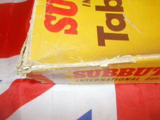 Vintage Subbuteo International Edition Table Rugby 6