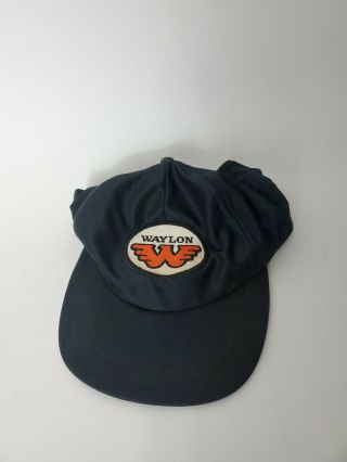 Vintage Waylon Jennings Concert Merchandise Flying Double Hat