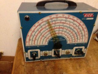 Vintage Eico 322 Signal Generator W/cable 1950 
