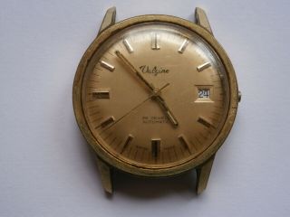 Vintage Gents Wristwatch Valgine Automatic Watch Spares Eta 2783 Swiss
