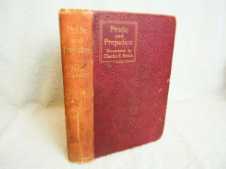 Pride And Prejudice By Jane Austen And Illustrated By Charles E.  Brock - 1901